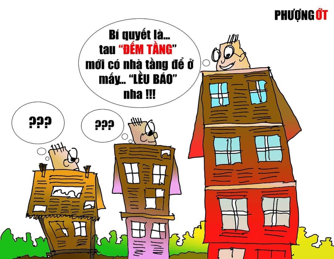 Phóng viên đi “đếm tầng”: Vì đâu?